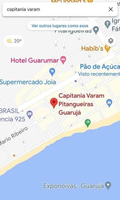 Flat Capitania Varam 143 Pitangueiras Guarujá Zewnętrze zdjęcie